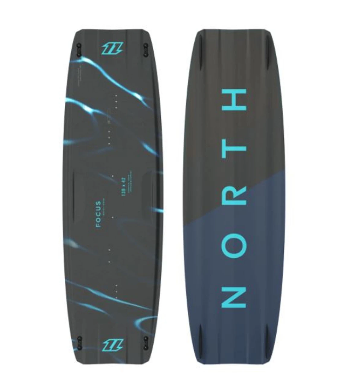 2022 North Focus Hybrid Twintip Board 3 2022 North Focus Hybrid Twintip Board