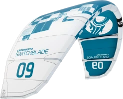 2023 Cabrinha 03 Switchblade Kiteboarding Kite -Water Sports 2023 switchblade white blue 91375.1673889855