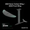 2021 North Sonar Carbon Edition + 2023 Front Wing Package -Water Sports NKB USA Clearance Sale Sonar Carbon Wing 53479.1676042201