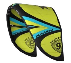 2023 Naish S27 Pivot Kiteboarding Kite -Water Sports S27 pivot profile yellow 93479.1663254444