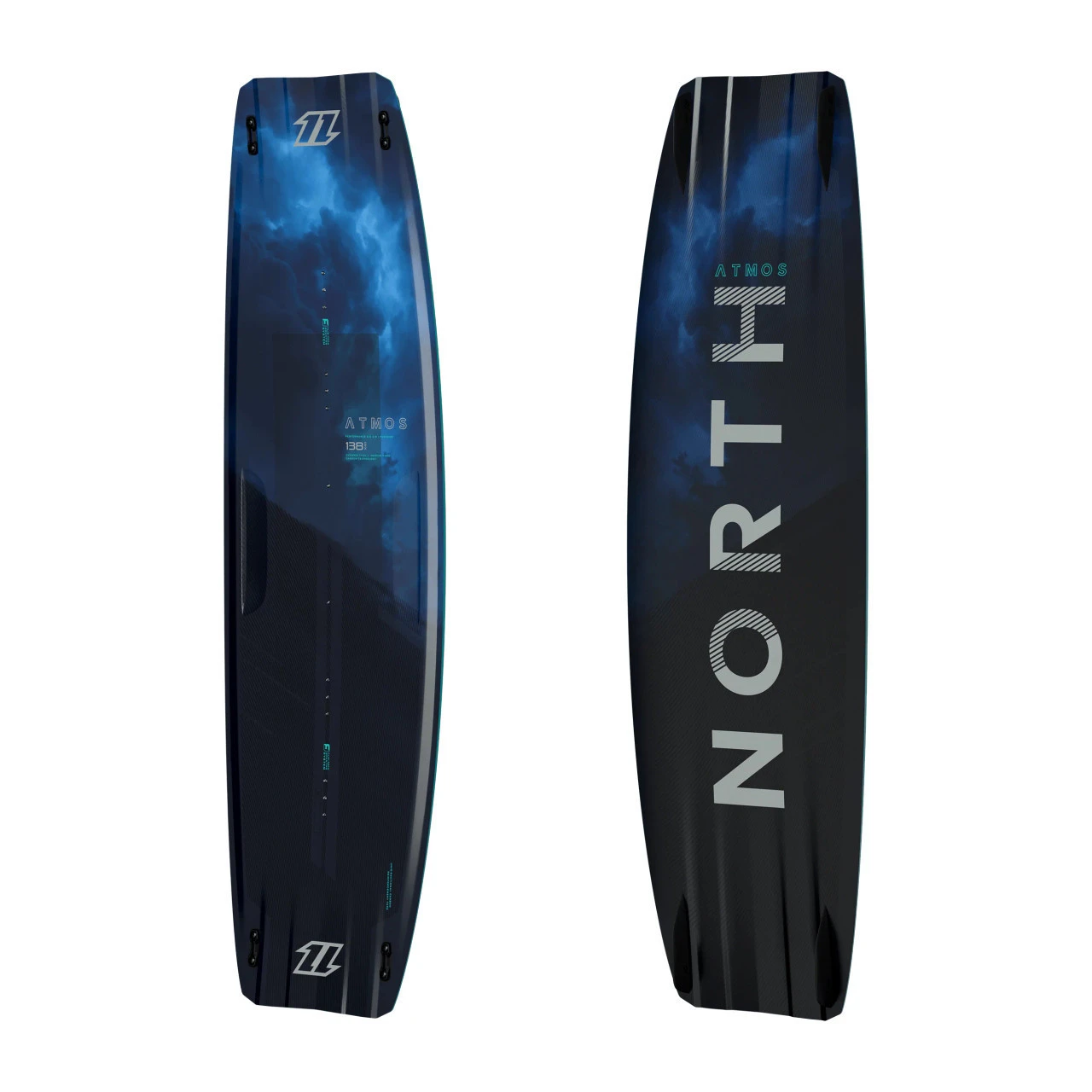 2023 North Atmos Carbon Twintip Kiteboard 4 2023 North Atmos Carbon Twintip Kiteboard - Image 2