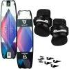 Brunotti Dimension Kiteboard Complete W/ Straps -Water Sports brunotti dimension g10 fins uni kiteboard aqua clamp bindings 29360.1677613704
