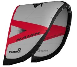 2023 Naish S27 Boxer Kiteboarding Kite -Water Sports s27 boxer angle grey 90825.1664376047