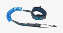 2022 Ion Leash Wing Core Coiled Knee -Water Sports wing leash knee blue 74373.1651688980